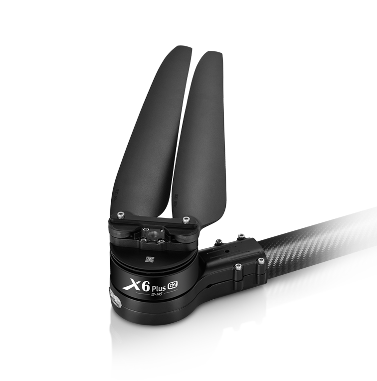 X6 Plus G2 Propulsion Set — X6 Plus G2 reference; one propulsion unit shown.